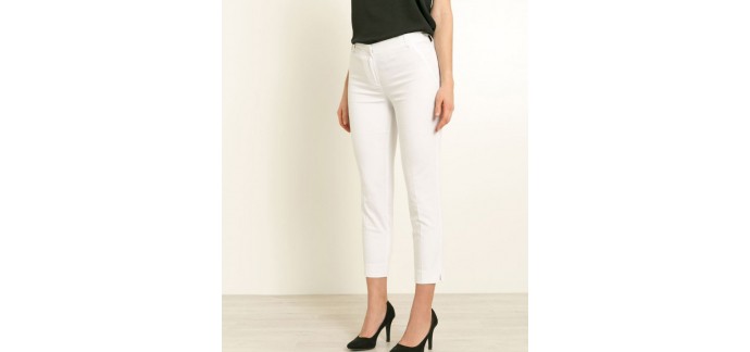 Grain De Malice: Pantalon femme 7/8 satin de coton à 13,99€ au lieu de 19,99€