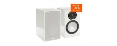 Materiel.net: Enceintes Bibliothèques - MONITOR AUDIO SILVER 1 Blanc Laqué, à 390,74€ au lieu de 559€