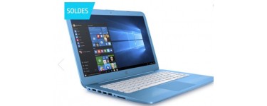 Hewlett-Packard (HP): PC Portable - HP Stream 14-ax007nf Bleu, à 249€ au lie de 299€