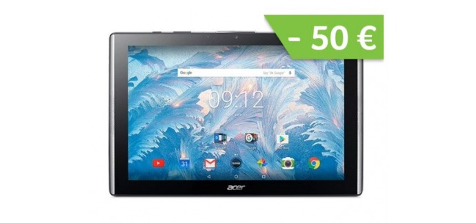 Acer: Tablette PC - ACER Iconia One 10 B3-A40FHD 16 Go Noir, à 149,9€ au lieu de 199,9€