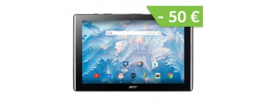 Acer: Tablette PC - ACER Iconia One 10 B3-A40 32 Go Noir, à 139,9€ au lieu de 189,9€