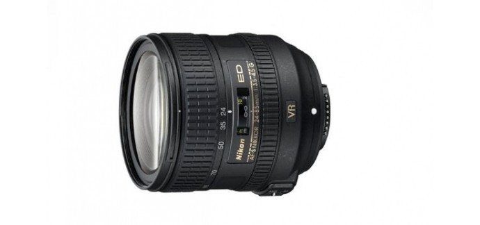 Nikon: Objectif Appareil Photo - NIKON AF-S NIKKOR 24-85mm f/3.5-4.5G ED VR, à 379€ au lieu de 599€