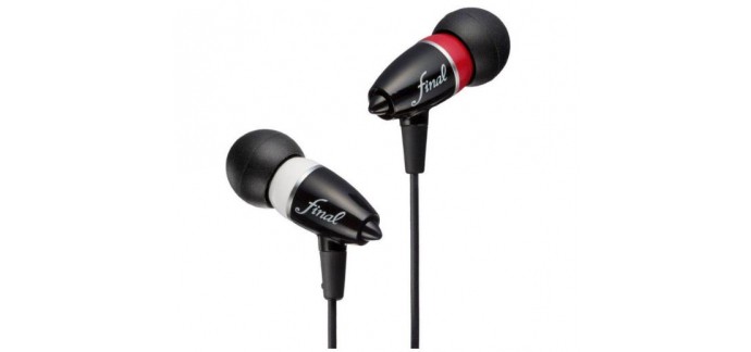 Son-Vidéo: Ecouteurs Intra-auriculaires - FINAL ADAGIO II Noir, à 29€ au lieu de 34,9€