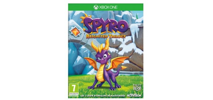 Micromania: [Précommande] Jeu XBOX One - Spyro Reignited Trilogy, à 39,99€ + Reignited Bonus Pack Offert