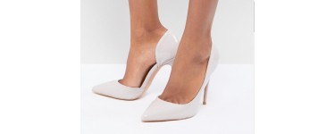 ASOS: Escarpins femme vernis à découpes nude True Decadence d'une valeur de 15,49€ au lieu de 38,99€