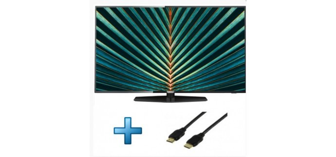 TopAchat: TV LED - PHILIPS 55PUS6162 + Câble HDMI 1.5m, à 569,91€ au lieu de 599,9€