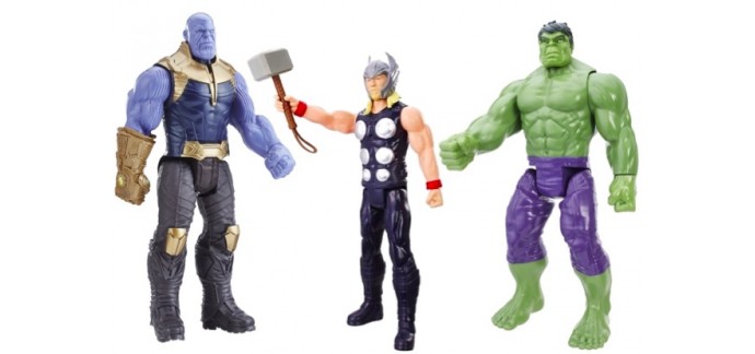 ToysRUs: 2 figurines Marvel de 30cm achetées = la 3ème offerte
