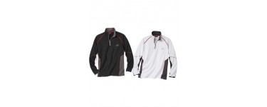 Atlas for Men: Lot de 2 polos homme zippés manches longues sport  d'une valeur de 13,47€ au lieu de 44,90€