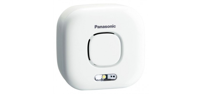 Son-Vidéo: Sirène d'alarme connectée Panasonic KX-HNS105EXW à 6€ au lieu de 29€