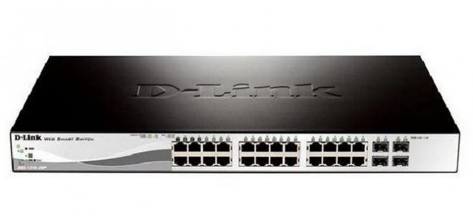 TopAchat: Switch Gigabit - Manageable - 24 ports D-Link DGS-1210-28P à 299,90€ au lieu de 402,90€