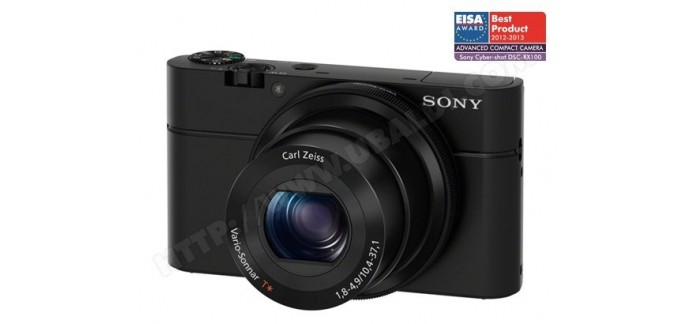 Ubaldi: Appareil photo numérique compact Sony CyberShot DSC-RX100 noir à 355€ au lieu de 419€
