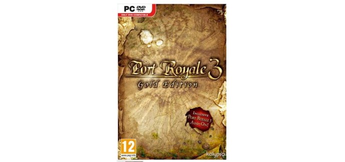Base.com: Jeu PC - Port Royale 3 Gold Edition à 3,92€ au lieu de 34,64€
