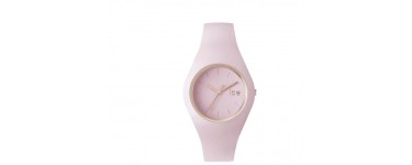 Histoire d'Or: Montre femme bracelet en silicone rose Ice-Watch d'une valeur de 44,95€ au lieu de 89,90€