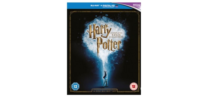 Zavvi: BluRay - Coffret Complet Harry Potter Edition 2016 (8 Films), à 46,49€ au lieu de 66,49€