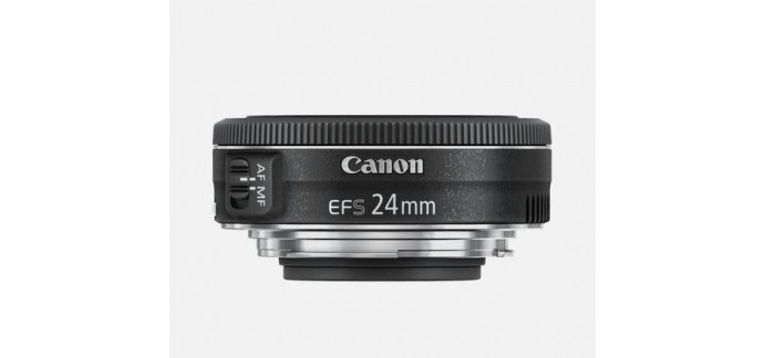 Canon: Objectif pour Appareil Photo - CANON EF-S 24mm f/2.8 STM, à 169,99€ au lieu de 199,99€
