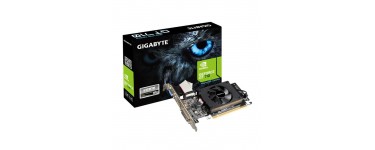 Cdiscount: Gigabyte Carte graphique GeForce® GT 710 1GL 2.0 - 1Go - DDR3 à 38,99€ au lieu de 59,45€