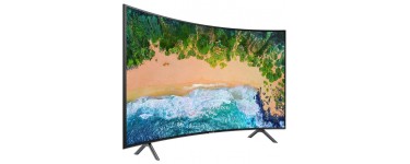 Boulanger: TV LED Samsung UE65NU7305 INCURVE à 1390€ au lieu de 1990€