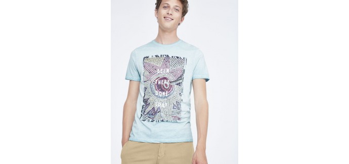 Celio*: T-shirt 100% coton à 8€ au lieu de 12,99€