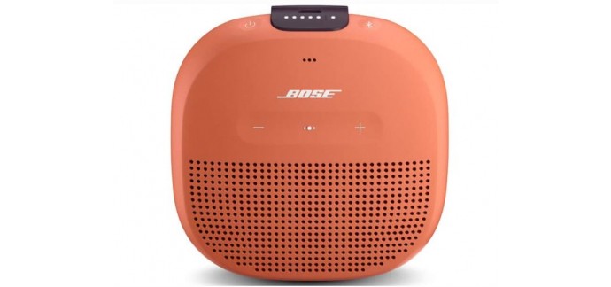 EasyLounge: Enceinte Portable Bluetooth - BOSE SoundLink Micro Orange, à 99€ au lieu de 119€