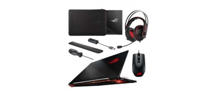 Asus: PC Portable Gaming - ASUS ROG ZEPHYRUS-GX501VS-GZ054T Noir, à 2699€ au lieu de 2999€