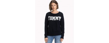 Tommy Hilfiger : Pull à logo à 79€ au lieu de 159€