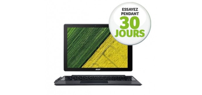 Acer: PC Portable 2-en-1 - ACER Switch 5 SW512-52 Anthracite, à 799€ au lieu de 999€