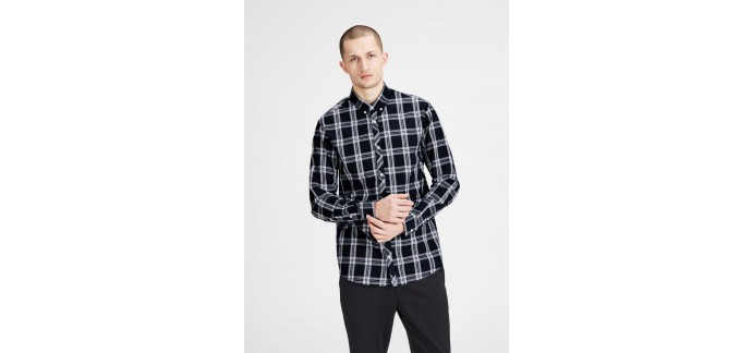 JACK & JONES: Col boutonné chemise à manches longues à 17,95€ au lieu de 29,99€