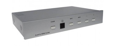 EasyLounge: Transmetteur Vidéo Erard Scaler Péritel 6 Sources en HDMI Argent à 89€ au lieu de 399€ 