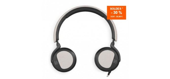 Materiel.net: Casque Audio Nomade - B&O Play H2 Argent, à 139,1€ au lieu de 199€