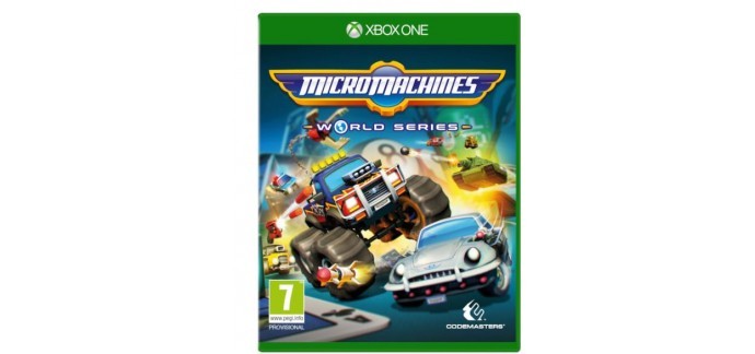 Zavvi: Jeu XBOX One - Micro Machines World Series, à 13,99€ au lieu de 28,99€