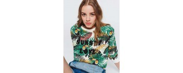 BZB: Sweat imprimé à message "SUNSET LOVE" à 14,99€ au lieu de 35,99€ 