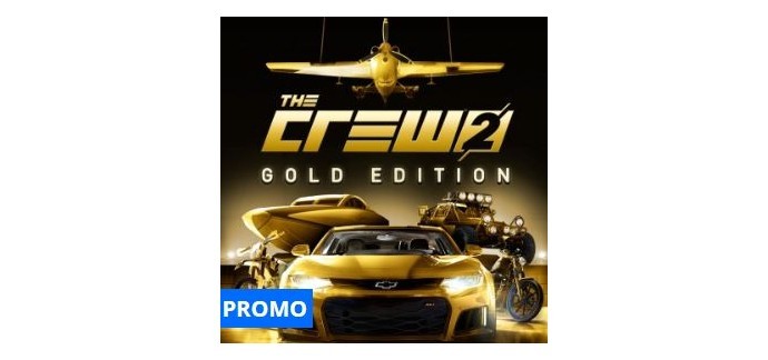 Playstation Store: Jeu PlayStation - The Crew 2 Edition Gold, à 79,99€ au lieu de 99,99€