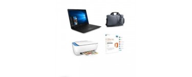 Cdiscount: Pack PC Portable - HP 17-bs061nf + Imprimante+Office 365 Perso+Sacoche, à 447,99€ au lieu de 587,89€