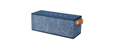 E.Leclerc: Enceinte Sans Fil - FRESH_N_REBEL Brick Fabric Indigo, à 31,2€ au lieu de 48€