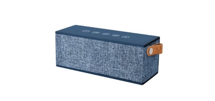 E.Leclerc: Enceinte Sans Fil - FRESH_N_REBEL Brick Fabric Indigo, à 31,2€ au lieu de 48€