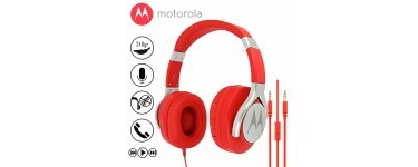 Go Sport: MOTOROLA Casque original Motorola moto Pulse max avec kit piéton intégré à 31,92€ au lieu de 39,90€ 