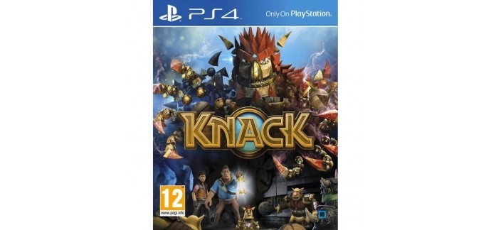 Playstation Store: Jeu PS4 KNACK à 7,99€ au lieu de 19,99€