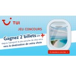 TUI: A gagner 2 billets aller-retour pour 2 personnes  sur les compagnies TUI Fly ou Aegean