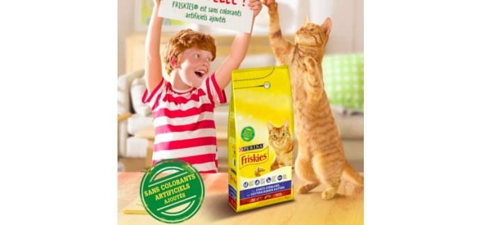 Yummypets: 1 échantillon de 100g de FRISKIES® Chat Stérilisé au Bœuf offert
