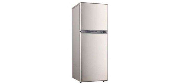BUT: Réfrigérateur congélateur 2 portes AYA AFD1502A+X à 159,99€ 