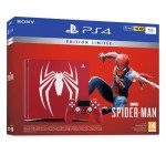 Cdiscount: [Précommande] PS4 1To Rouge Marvel's Spider-Man Limited Edition + Jeu Marvel's Spider-Man à 344,99€