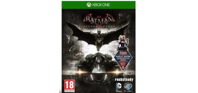 Cdiscount: Jeu XBOX One - Batman Arkham Knight, à 6,99€ au lieu de 17,99€