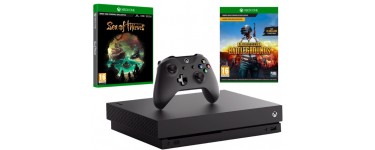 Fnac: 2 jeux offerts (Sea of Thieves et PUBG) pour l'achat d'une console Xbox One X