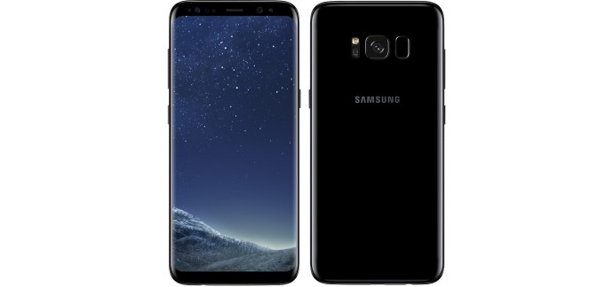 Rue du Commerce: Smartphone Samsung Galaxy S8 Noir Carbone à 429€