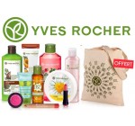 Yves Rocher: 5 produits de beauté au choix + 1 Tote bag offert + livraison gratuite à 19,90€