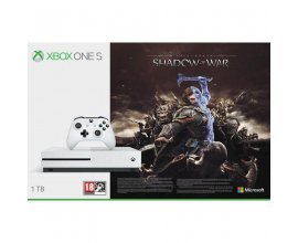 Amazon: Console Xbox One S blanche 1To édition Shadow of War à 183,99€