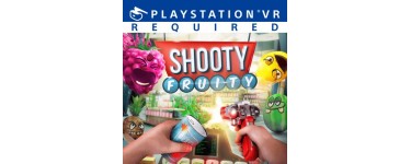 Playstation Store: Jeu PS4 VR Shooty Fruity à 11,99€ au lieu de 19,99€