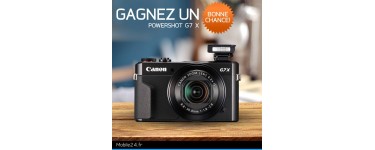 Mobile24: A gagner : Un appareil photo Canon Powershot G7
