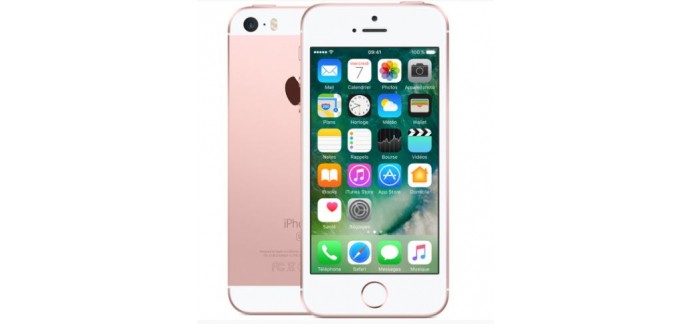 TopAchat: Smartphone - APPLE iPhone SE 128 Go Rose, à 417,91€ au lieu de 439,9€