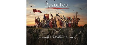 Familiscope: 30 lots de 2 entrées pour le Grand Parc du Puy du Fou à gagner